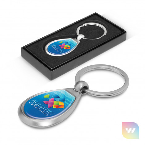 100324 - Drop Metal Key Ring