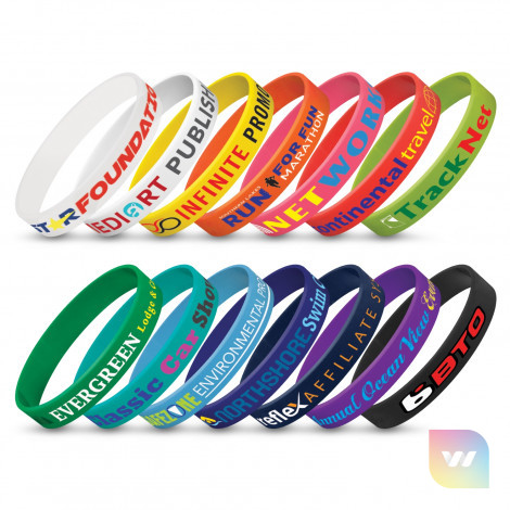 104485 - Silicone Wrist Band - Indent