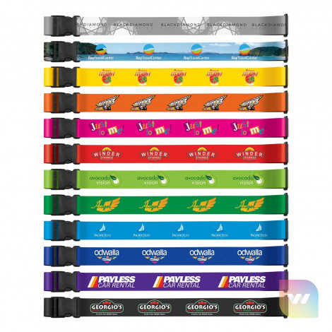 108051 - Full Colour Luggage Strap