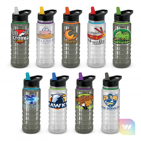 110748 - Triton Elite Bottle - Clear and Black