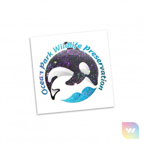 113191 - Temporary Tattoo Glitter - 51mm x 51mm