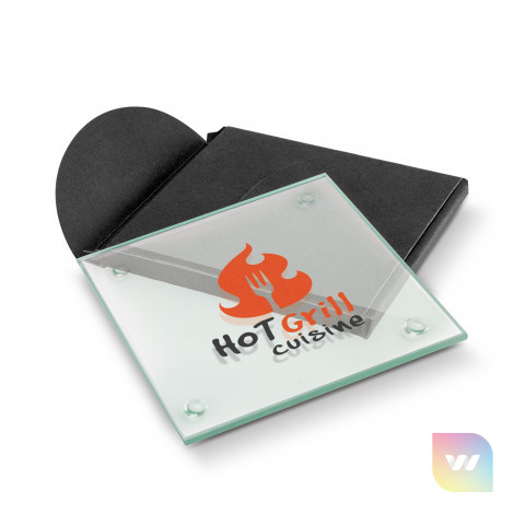 116131 - Venice Single Glass Coaster - Square