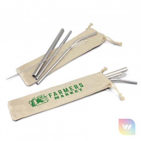 116751 - Stainless Steel Straw Set