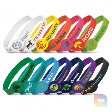 117055 - Xtra Silicone Wrist Band - Debossed