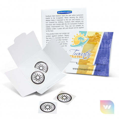 119392 - Sunburn Alert Stickers