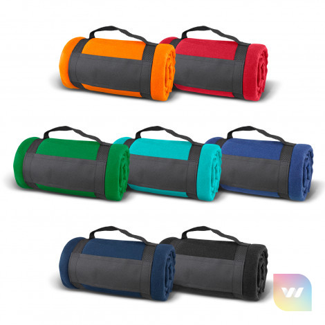 120062 - Glasgow Fleece Blanket with Strap