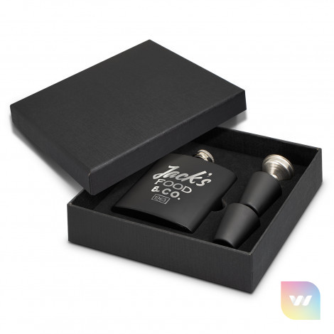 120421 - Dalmore Hip Flask Gift Set