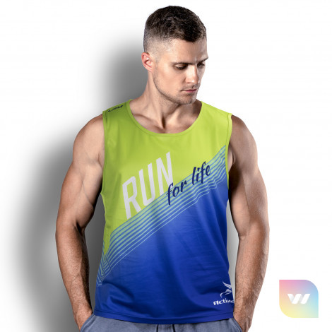 121155 - Custom Mens Sports Singlet