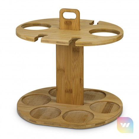 122280 - Bamboo Wine Rack