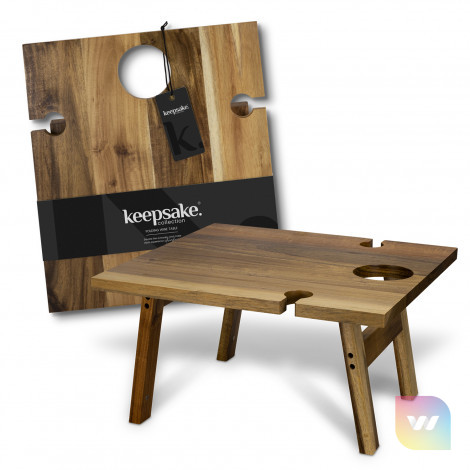 122316 - Keepsake Folding Wine Table