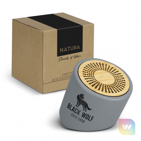 122467 - NATURA Limestone Bluetooth Mini Speaker