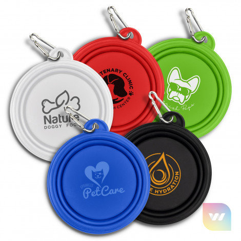 123710 - Silicone Collapsible Pet Bowl