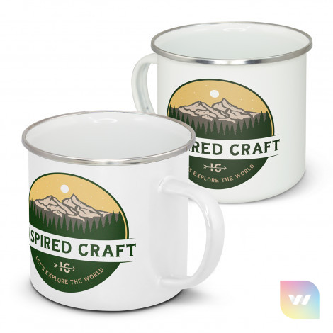 124813 - Bendigo Enamel Mug - Full Colour