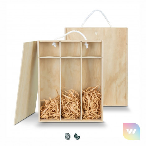 125307 - Tuscany Wine Gift Box - Triple