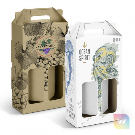 126068 - Wine Carry Pack - Double