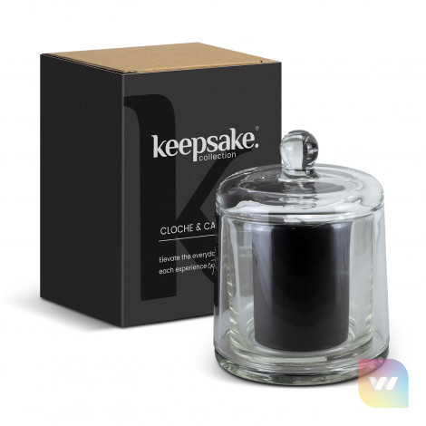 126689 - Keepsake Cloche and Candle Set