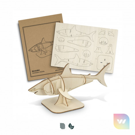 126734 - BRANDCRAFT Shark Wooden Model