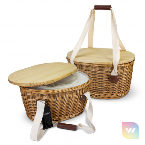 126975 - Keepsake Picnic Cooler Basket