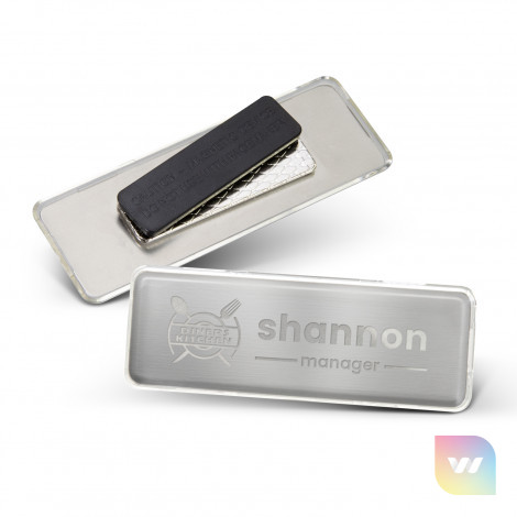 127781 - Metal Name Badge