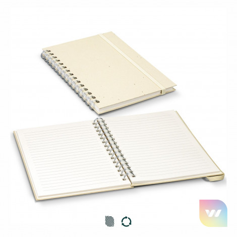128472 - Terra Recycled Paper Spiral Notebook