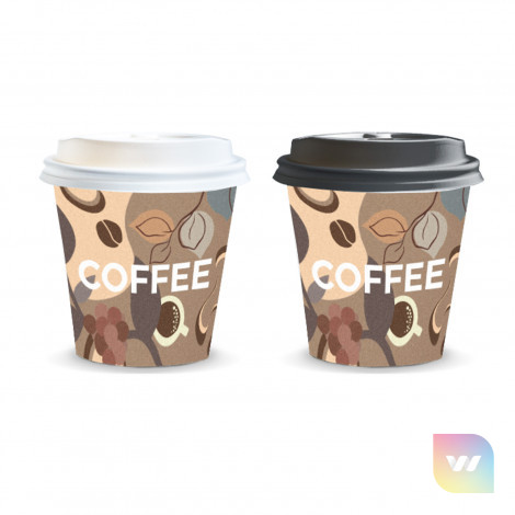 129422 - Kudos Paper Coffee Cup - 180ml