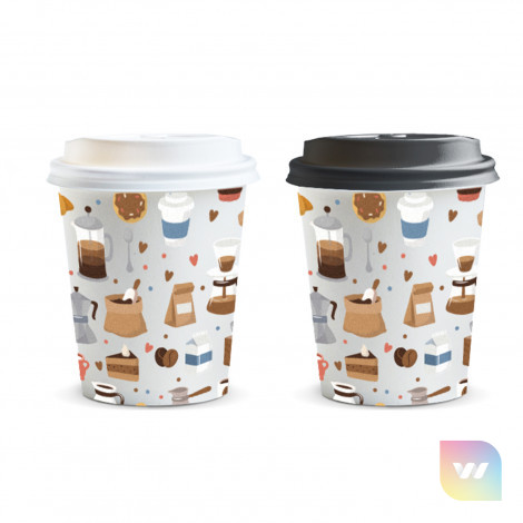 129423 - Kudos Paper Coffee Cup - 230ml