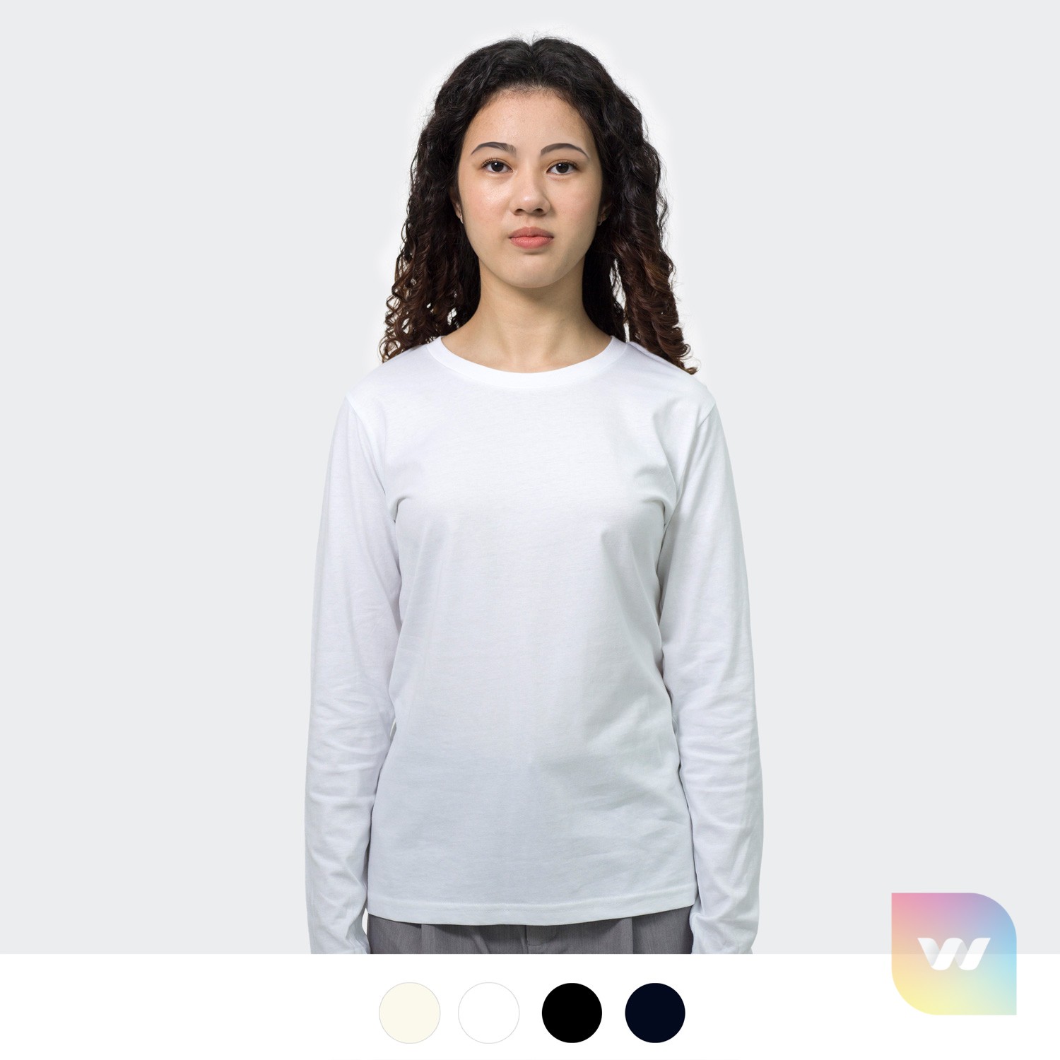 122459 - TRENDSWEAR Harlow Women's Long Sleeve Crew